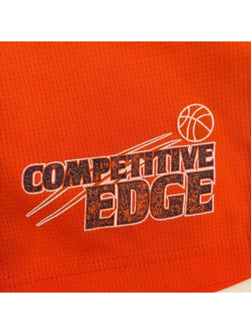 Vintage Eastbay Competitive Edge Men's Athletic Basketball Shorts XL Orange